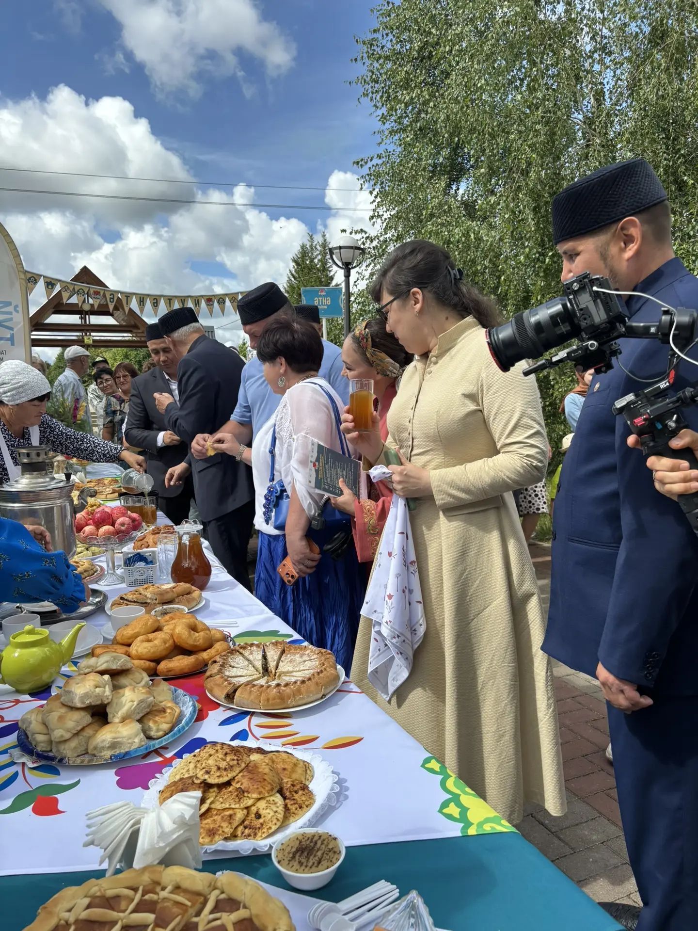 Туган яным паркында «Әтнә туй» 3 нче ачык фольклор-этник фестивпль уза