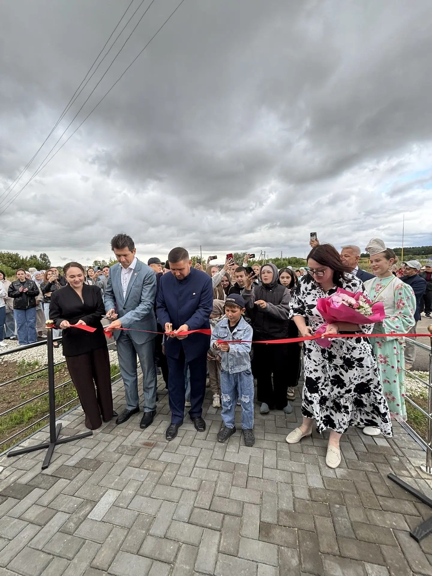 Кече Әтнә авылында тарихи вакыйга - капиталь ремонттан соң мәдәният йорты кабат ишекләрен ачты
