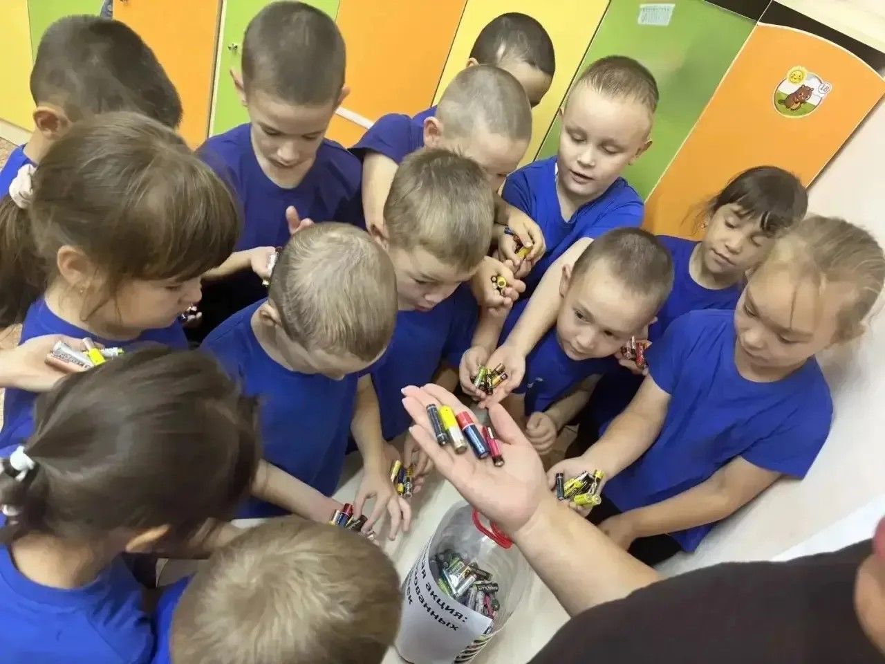 Олы Әтнә балалар бакчасының Алдынгылар хәрәкәте катнашучылар акциядә катнашты