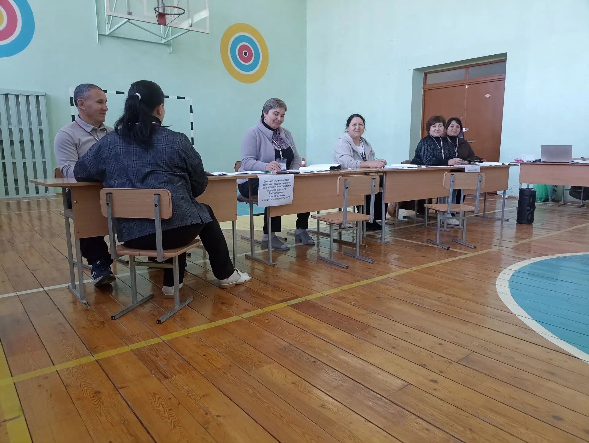 1001 сайлау участогында сайлаучылар бик актив