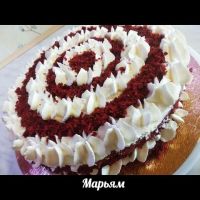 Мәрьямнән «Красный бархат» торты