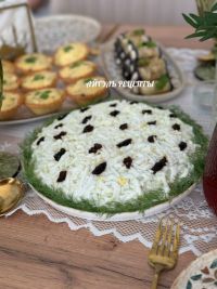 Айгөл Тазиевадан «Каен» салаты рецепты