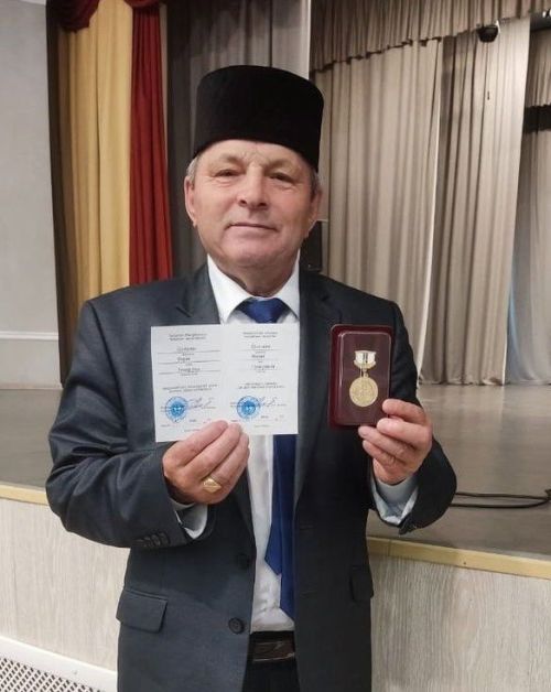 Фәрит Шиһапов «Мәдәнияттагы казанышлары өчен» билгесен алды!