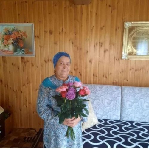 Иске Җогып авылында яшәүче Галиева Мәдинә Фәтхерахман кызының 18 сентябрьдә олуг юбилее – 70 яшь тулган көне!