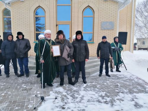 Яңа Шашы авылы да мәчетле булды