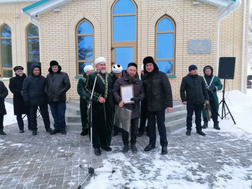 Яңа Шашы авылы да мәчетле булды