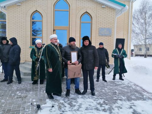 Яңа Шашы авылы да мәчетле булды