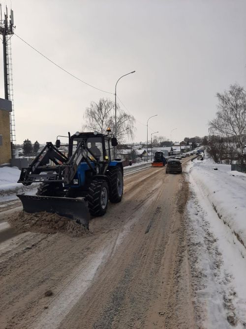 Әтнә юллары чистартыла