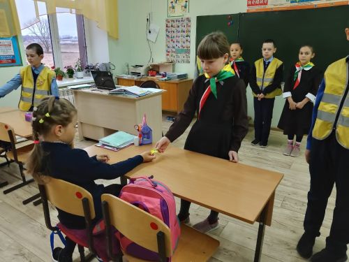 Балалар белән профилактик чара узды