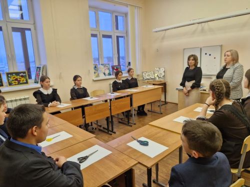 Сәнгать мәктәбендә экскурсиядә булдылар