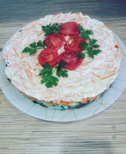 Яңа ел табынына «Тәмлүшкә» салаты