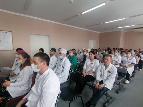 Район  үзәк больницасында 2022 елга йомгак ясадылар һәм киләчәктә  бурычлар куйдылар