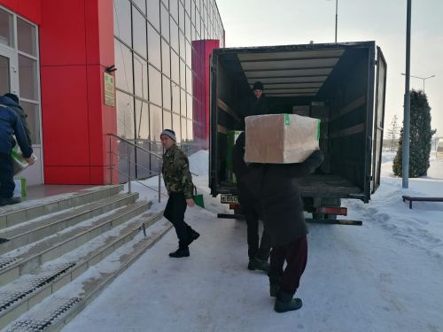 Мобилизованныйларга ярдәм китте