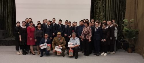 Әфган сугышында, махсус хәрби операциядә катнашучы ир-егетләр белән очраштылар