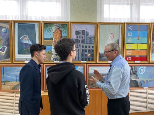 Әтнә үзәк китапханәсенә экскурсия