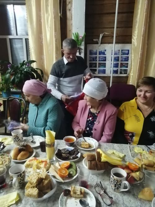 Бәйрәмгә Әтнәдән аю да килгән