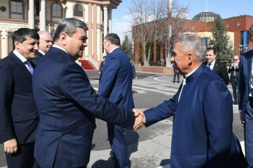 Рөстәм Миңнеханов эш сәфәре белән Таҗикстанга килде