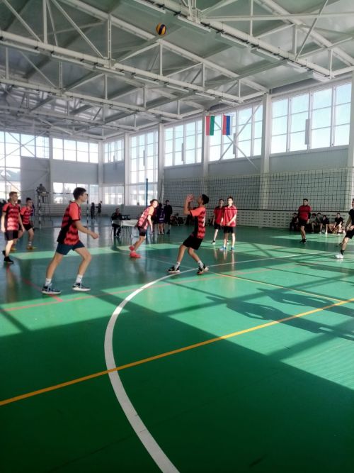 XVII Спартакиада кысаларында волейбол ярышлары узды