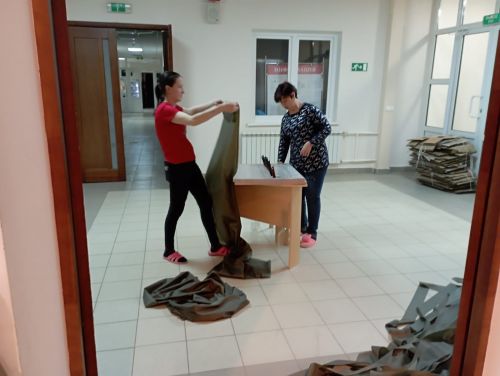 Әтнәдә дә сеткалар үрә башладылар