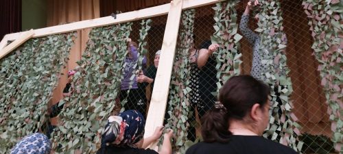 Маскировка сеткалары ясадылар