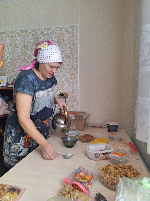 Мәрхәмәтлелеге - йөзендә