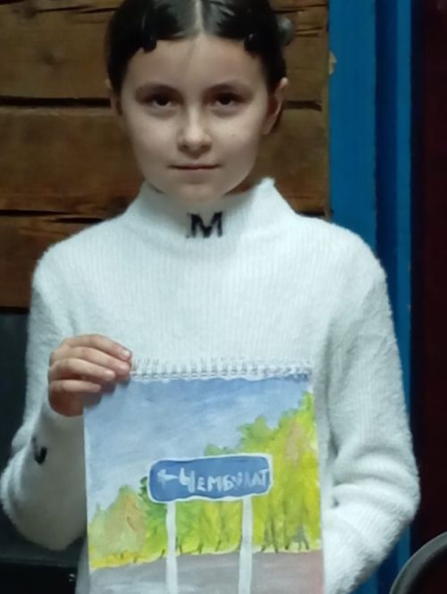 Чембулат авылында балалар рәсем бәйгесе узды