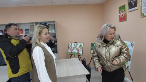 Әтнә районына республиканың архив эше буенча җитәкчеләр килде
