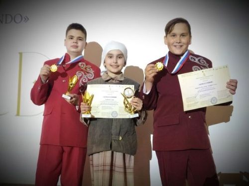 Әтнә балалар сәнгать мәктәбе укучылары янәдән беренче