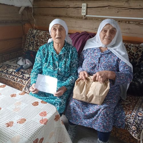 Дусым хуҗалыгы сугыш чоры балаларына күчтәнәч өләште