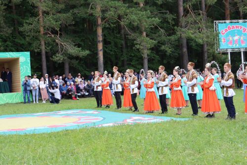 Әтнә сабантуе ачылышыннан фотолар