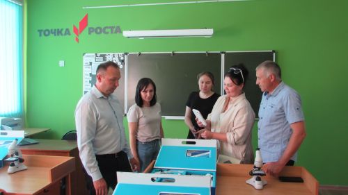 Әтнә районының  алтынчы мәктәбендә “Үсеш ноктасы” үзәге ачылды