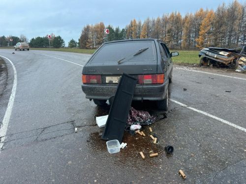 Әтнә юлында коточкыч юл һәлакәте