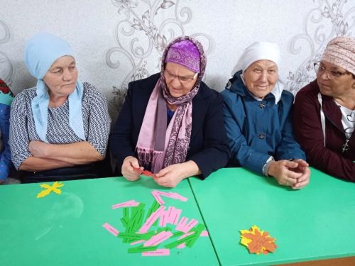 Чишмәле Сап авылы китапханәсендә өлкәннәр көне уңаеннан “Агымсудай гомер агышлары” исемле очрашу узды