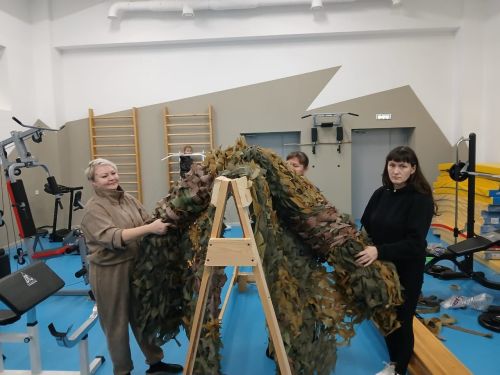 Күлле Киме мәктәбендә маскетный сеткалар үрәләр