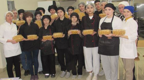 Техникумнан СВОга Яңа ел күчтәнәче