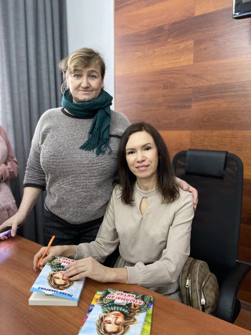 Әтнәдә үткен каләмле яшь язучы-Лилия Закирова белән очрашу узды