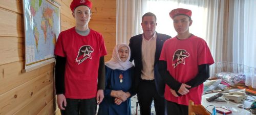 Күлле Киме авыл җирлеге тыл ветераннары Бөек Җиңүнең 80 еллыгы медальләре белән бүләкләнде