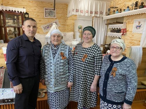 «Георгий тасмасы – Җиңү билгесе: Әтнәдә “Мирас” клубында ветераннар өчен осталык дәресе»