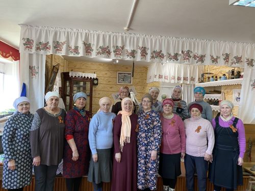 «Георгий тасмасы – Җиңү билгесе: Әтнәдә “Мирас” клубында ветераннар өчен осталык дәресе»