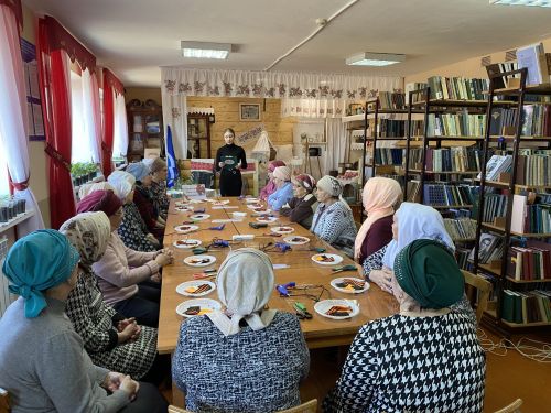 «Георгий тасмасы – Җиңү билгесе: Әтнәдә “Мирас” клубында ветераннар өчен осталык дәресе»