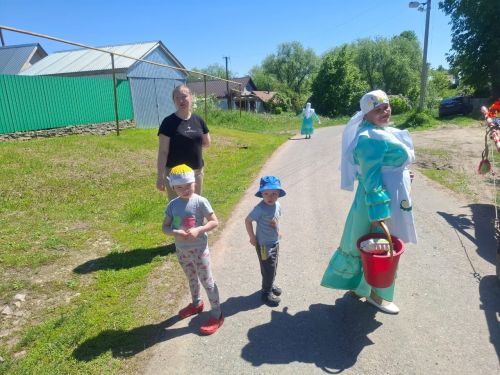 Күлле-Киме авылында  Сабантуйга бирнә җыйдылар