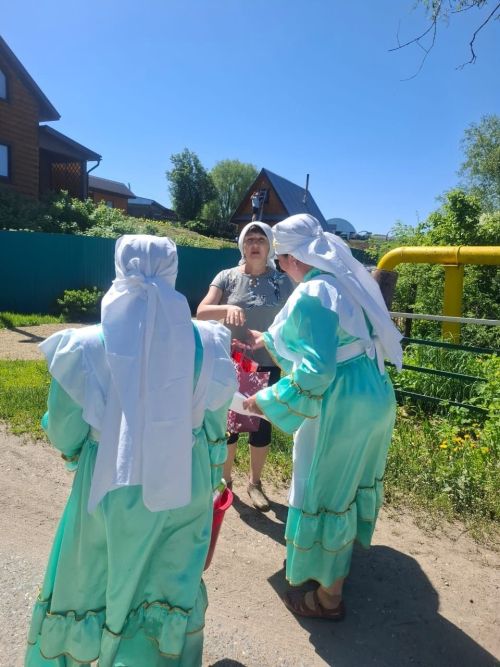 Күлле-Киме авылында  Сабантуйга бирнә җыйдылар