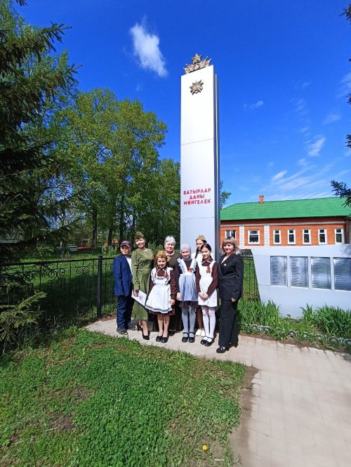Дусым авылында Бөек Җиңүнең 80 еллыгы зурлап билгеләп үтелде