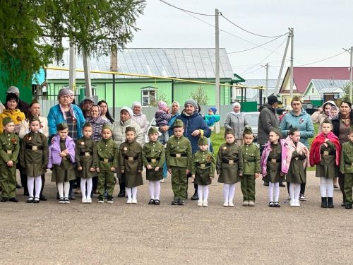 Түбән Бәрәскә авыл җирлегендә Бөек Җиңүгә багышланган матур чара узды