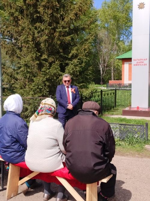 Дусым авылында Бөек Җиңүнең 80 еллыгы зурлап билгеләп үтелде