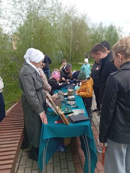 Әтнәдә Бөек Җиңүнең 80 еллыгы уңаеннан бик куп төрле кургәзмәләр эшләде