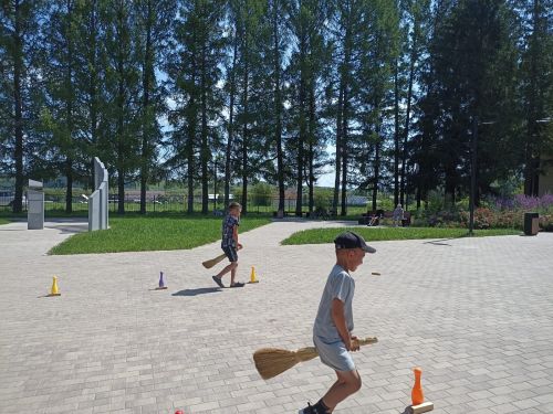 Күәм паркында  янәдән күңелле уеннар узды