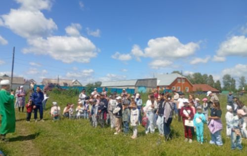 Куңгәр авылында балалар сабан туе