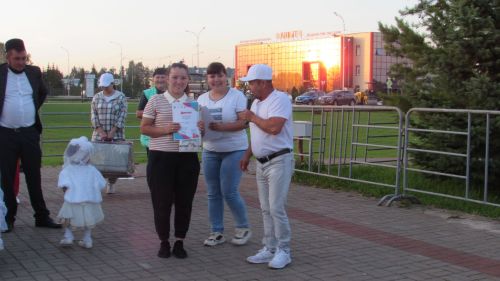 Әтнәдә коляскалар парады һәм сабыйлар ярышы узды