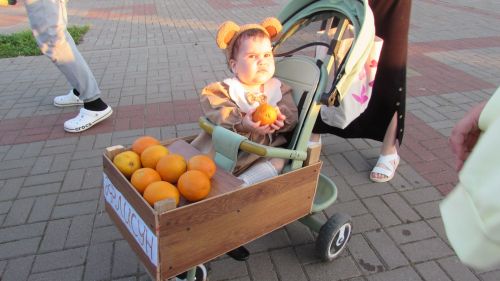 Әтнәдә коляскалар парады һәм сабыйлар ярышы узды